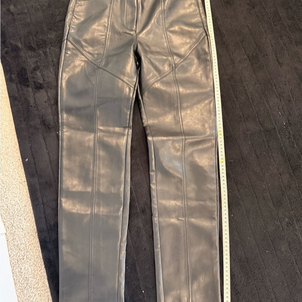 Wilfred Black Vegan Leather Pants
